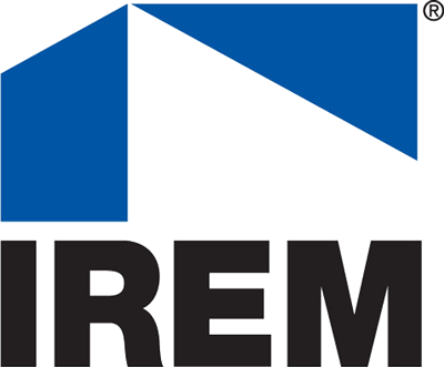 We are proud members of IREM. Image of the IREM logo.